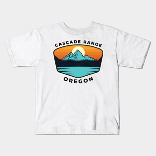 Cascade Range Oregon - Travel Kids T-Shirt